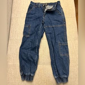 BDG Urban Outfitters High Waisted Cargo Jeans, size: 26, condition: good